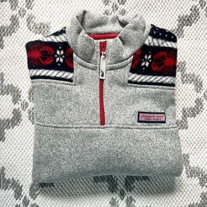 RARE Vineyard Vines Fair Isle Lobster Shep Shirt Men’s Small 🦞🐳